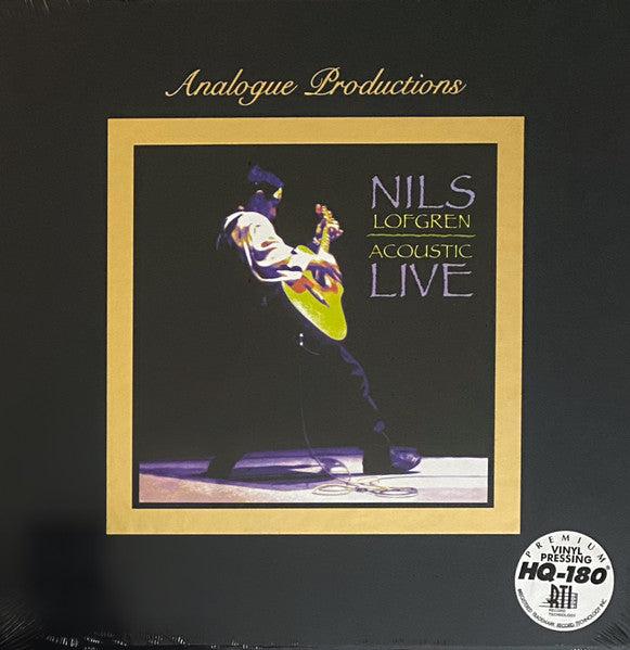 Nils Lofgren - Acoustic Live (Analogue Productions 4LP 45rpm 180g) (New Vinyl)