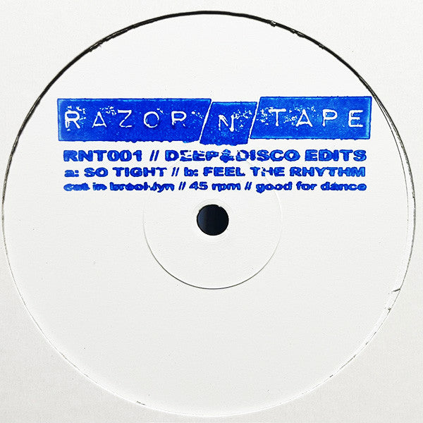 Deep & Disco – Deep & Disco Edits (So Tight/Feel The Rhythm) (12") (New Vinyl)