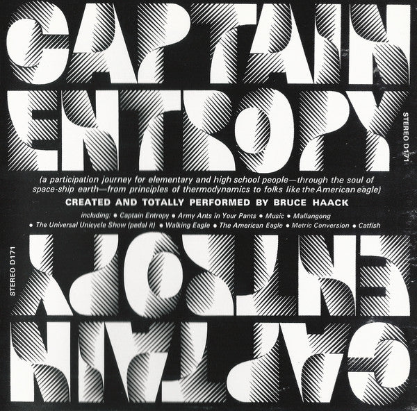 Bruce Haack - Captain Entropy (Clear Vinyl) (New Vinyl)