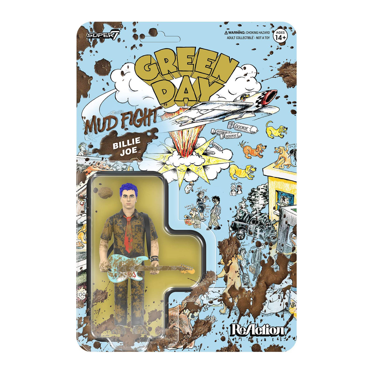 Super7 - Green Day Mud Fight - Billie Joe Armstrong