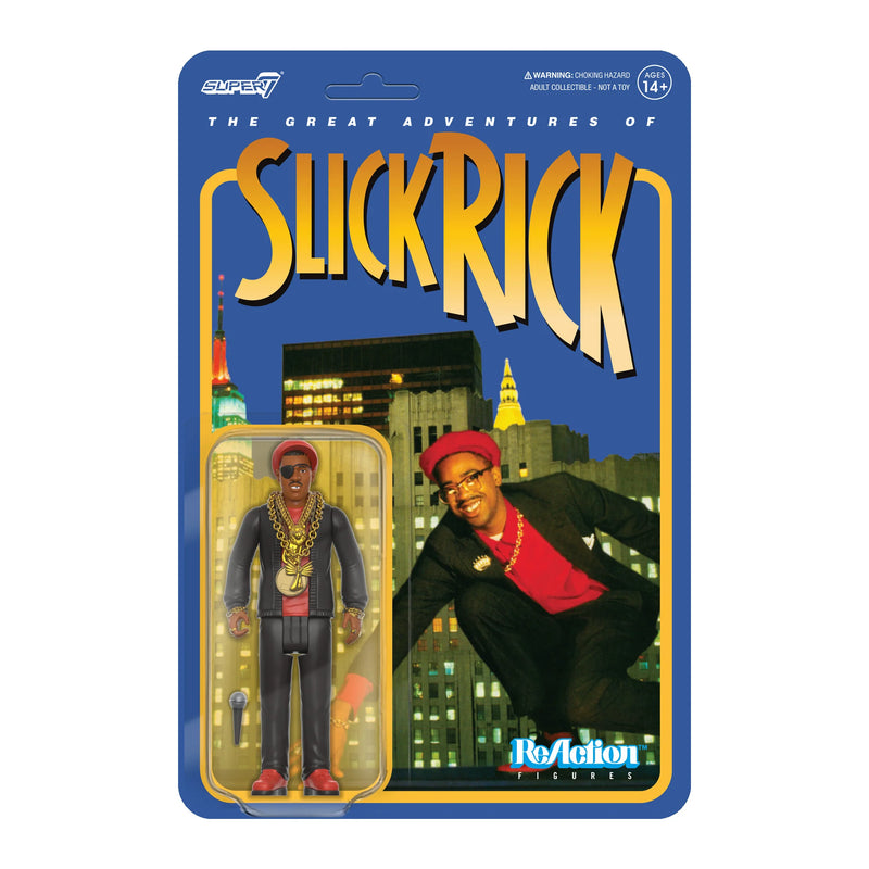 SUPER7 - ReAction Figure - Slick Rick - The Great Adventures of Slick Rick