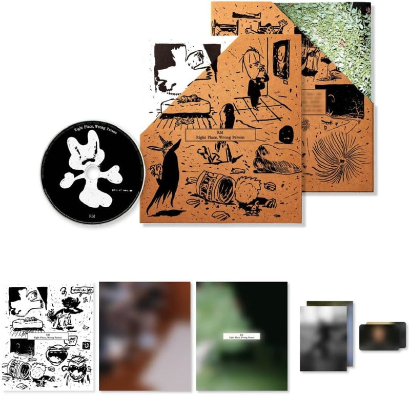 RM (BTS) - Right Place, Wrong Person (Version B) (New CD)