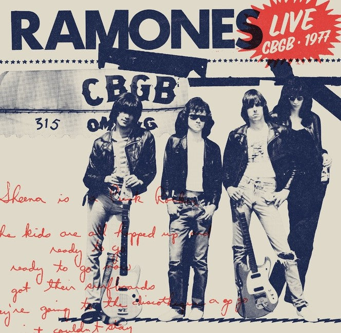 Ramones - Live At CBGB, 1977 (Red Vinyl) (RSD Black Friday 2025) (New Vinyl)