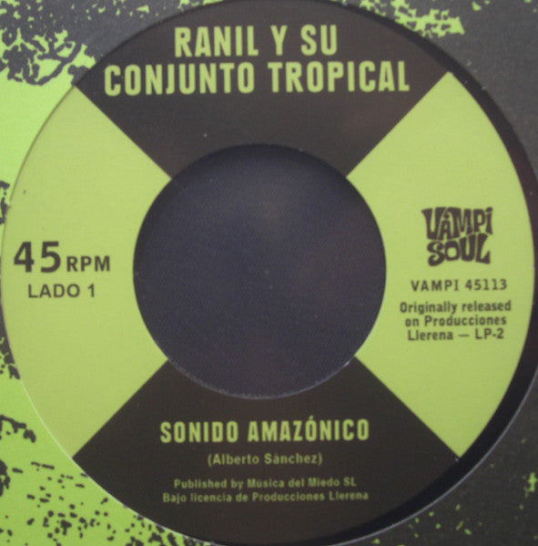 Ranil Y Su Conjunto Tropical/ Los Wembler's de Iquitos - Sonido Amazonico (7") (New Vinyl)