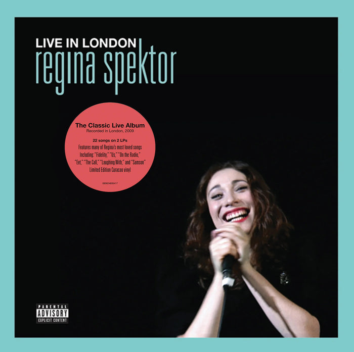 Regina Spektor - Live In London (2LP Curacao Blue Vinyl) (New Vinyl)