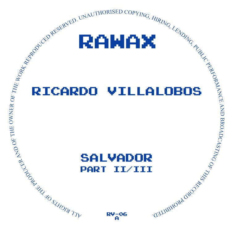 Ricardo Villalobos - Salvador Trilogy Part 2 Of 3 (12") (New Vinyl)