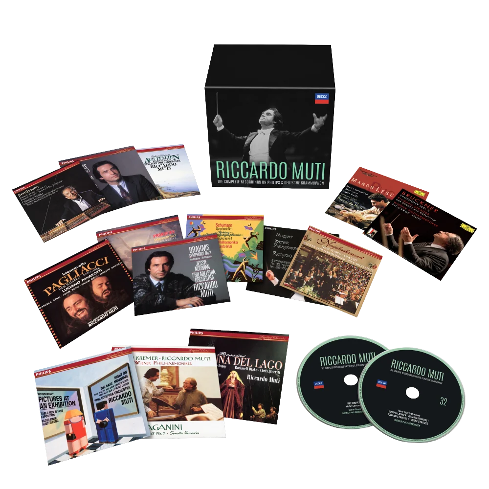 Riccardo Muti - Complete Recordings On Philips And Deutsche Grammophon (33CD/4DVD) (New CD)