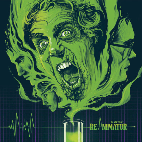 Richard Band - Re-Animator (Neon Green & Black Swirled) (New Vinyl)