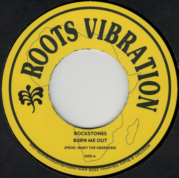 Rockstones - Burn Me Out (7") (New Vinyl)