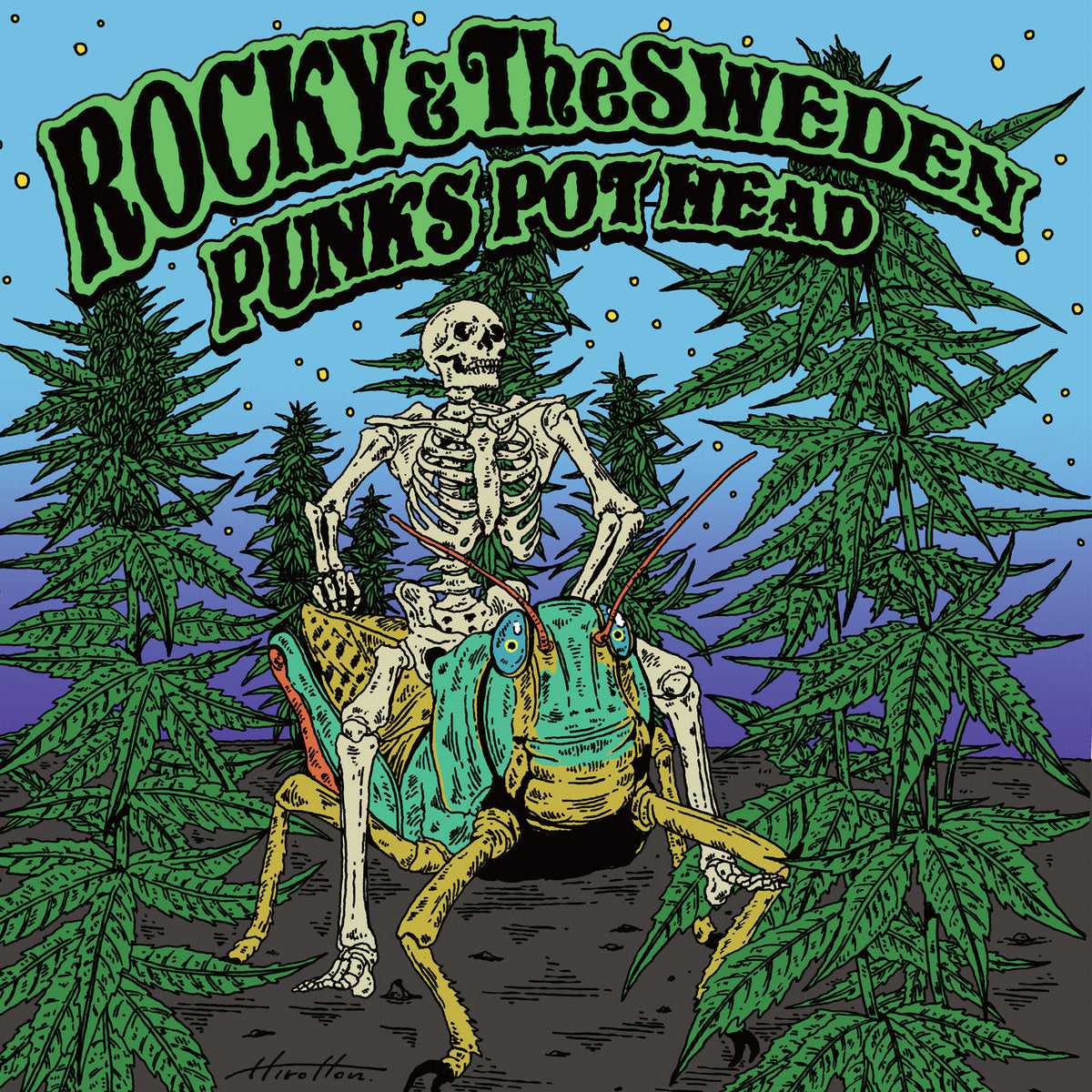 Rocky And The Sweden - Punk's Pot Head (Super Silver Haze Vinyl) (New Vinyl)