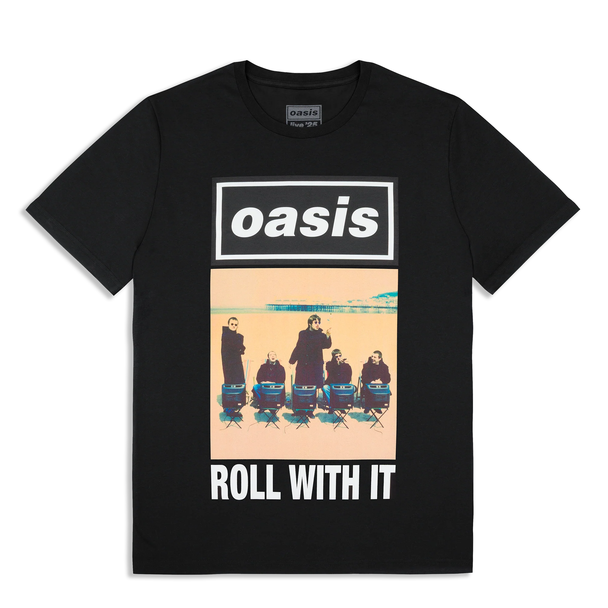 Oasis - Roll With It - T-Shirt