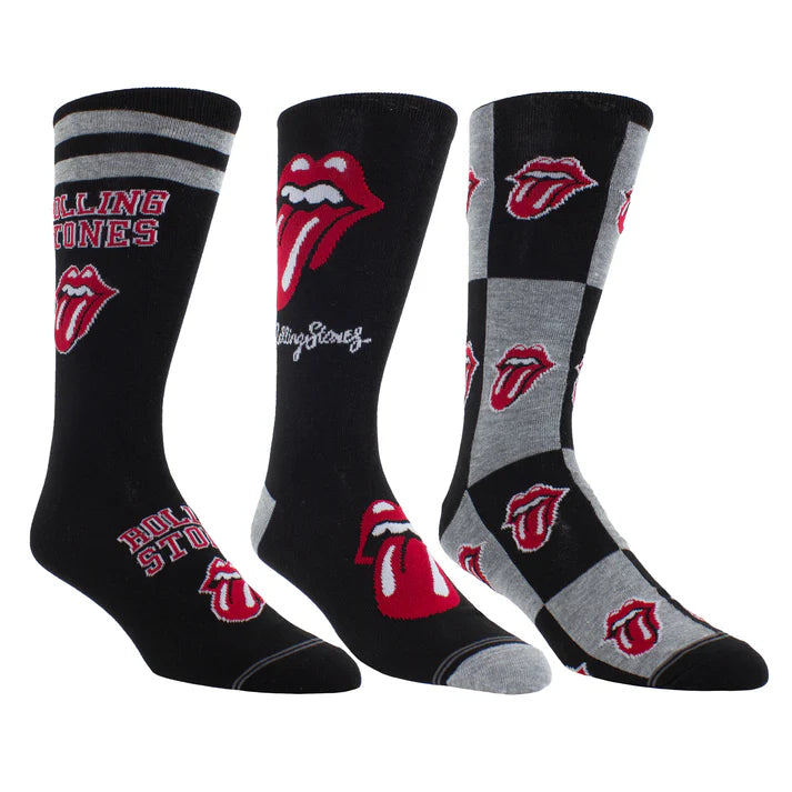 Perri Socks - Rolling Stones Guitar Tin 3-Pack Socks