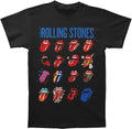 Rolling Stones - Logo Evolution - T-Shirt