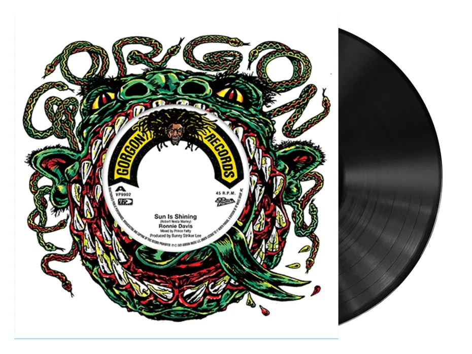 Ronnie Davis/The Aggrovators, Bunny Lee, and Prince Fatty - Sun Is Shining/Dub is Shining (7") (New Vinyl) (Copy)