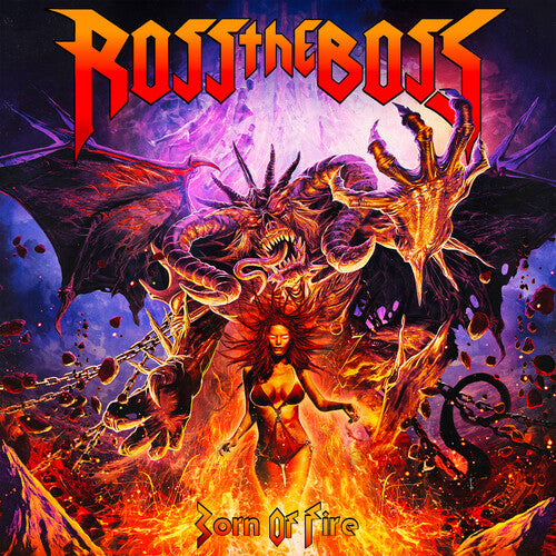 Ross The Boss - Born Of Fire (Transparent Violet Vinyl) (New Vinyl)