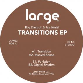 Roy Davis Jr. & Jay Juniel - Transitions EP 12" (New Vinyl)