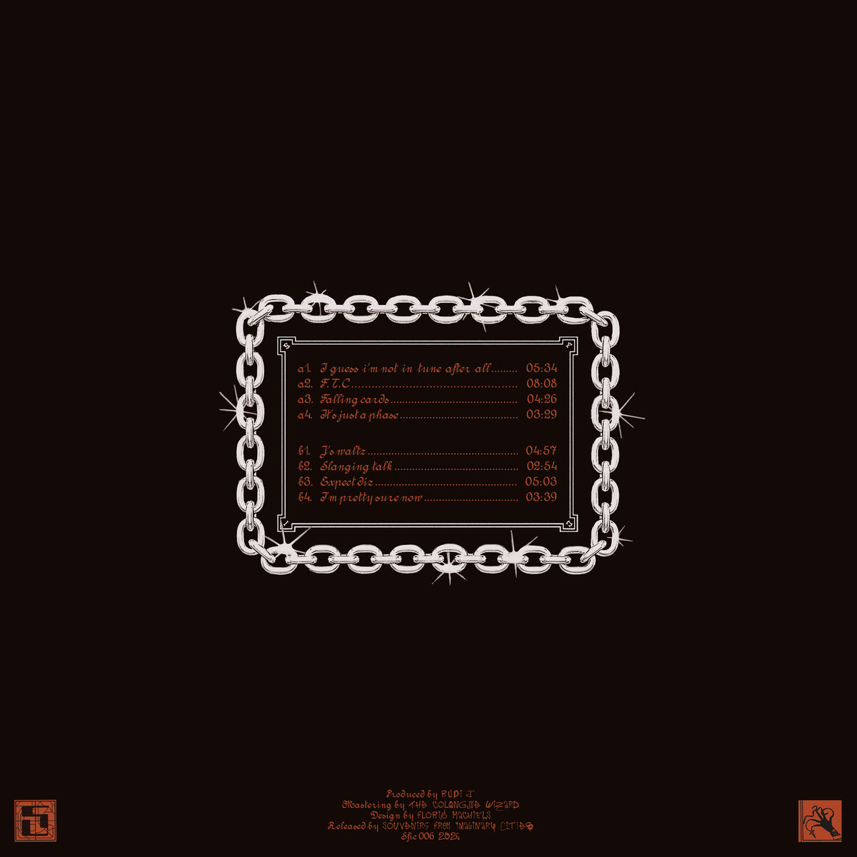 Rudi J - I Guess I'm Not In Tune Afterall (New Vinyl)