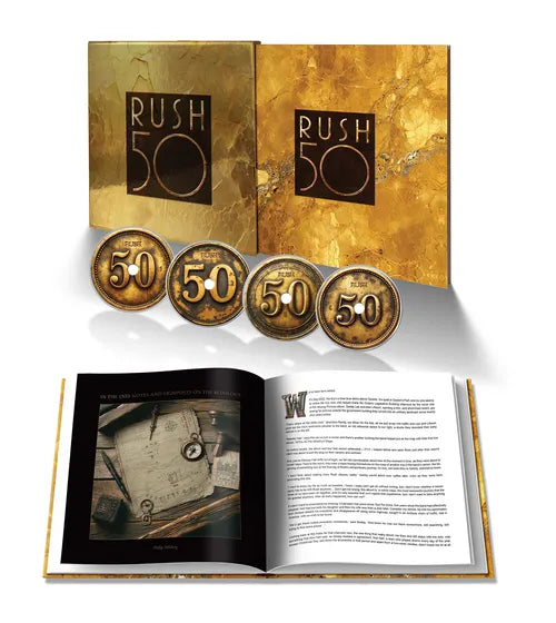 Rush - R50 (4CD Deluxe) (New CD)