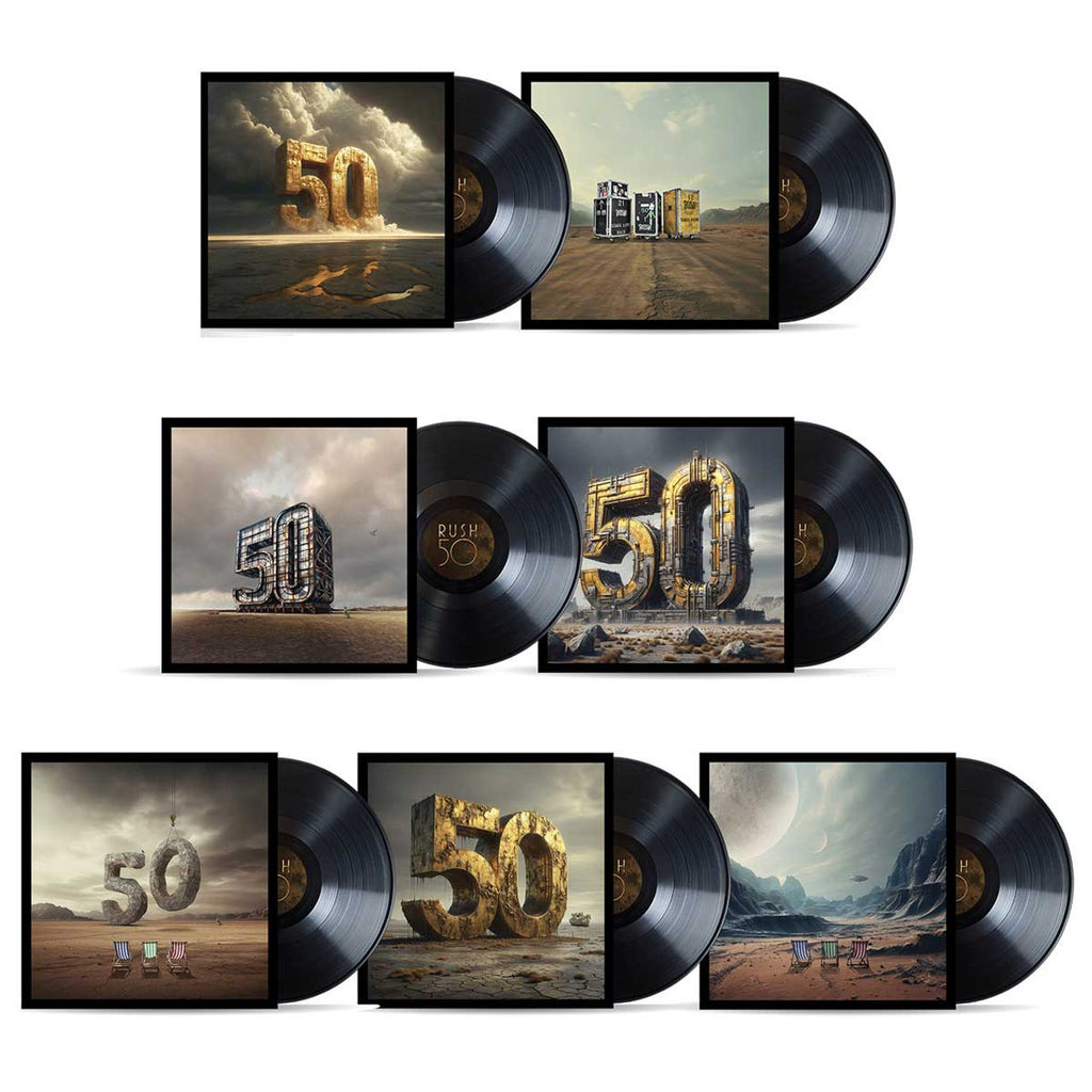 Rush - R50 (7LP Deluxe) (New Vinyl)