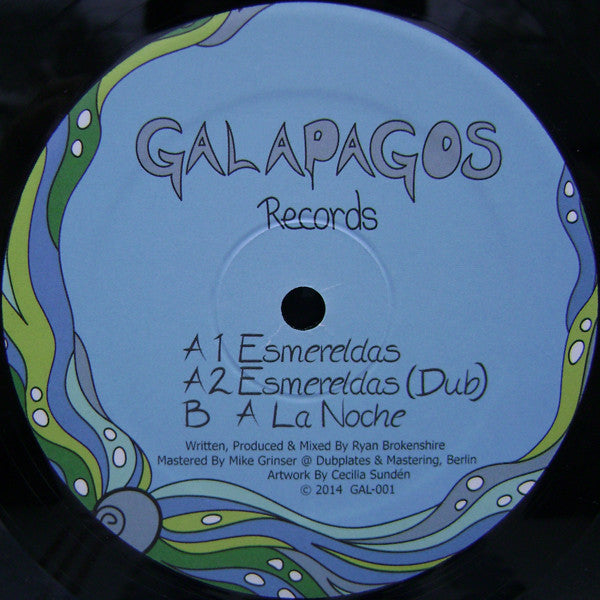 Ryan Brokenshire - Esmereldas (12") (New Vinyl)