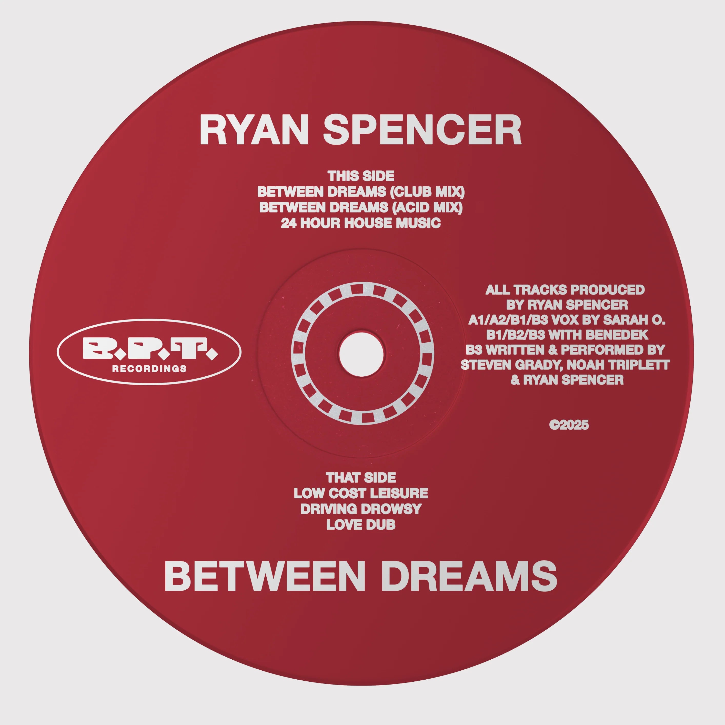 Ryan Spencer - Between Dreams EP (New Vinyl)