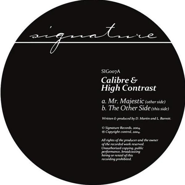 Calibre & High Contrast - Mr. Majestic (12") (New Vinyl)