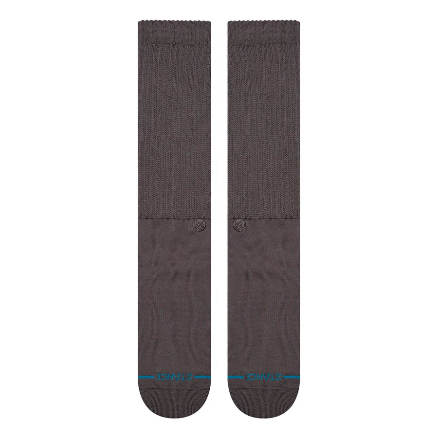 STANCE - Icon Slouch Crew Socks - Charcoal