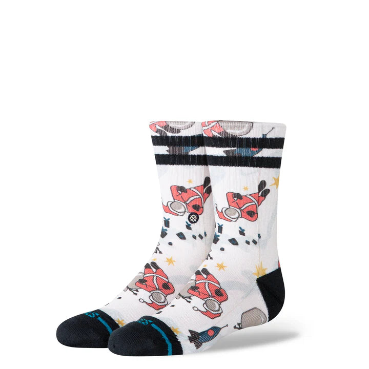 STANCE - Kid's Size Space Claus Crew Socks