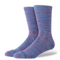 STANCE - Marled Crew Socks - Capri Blue