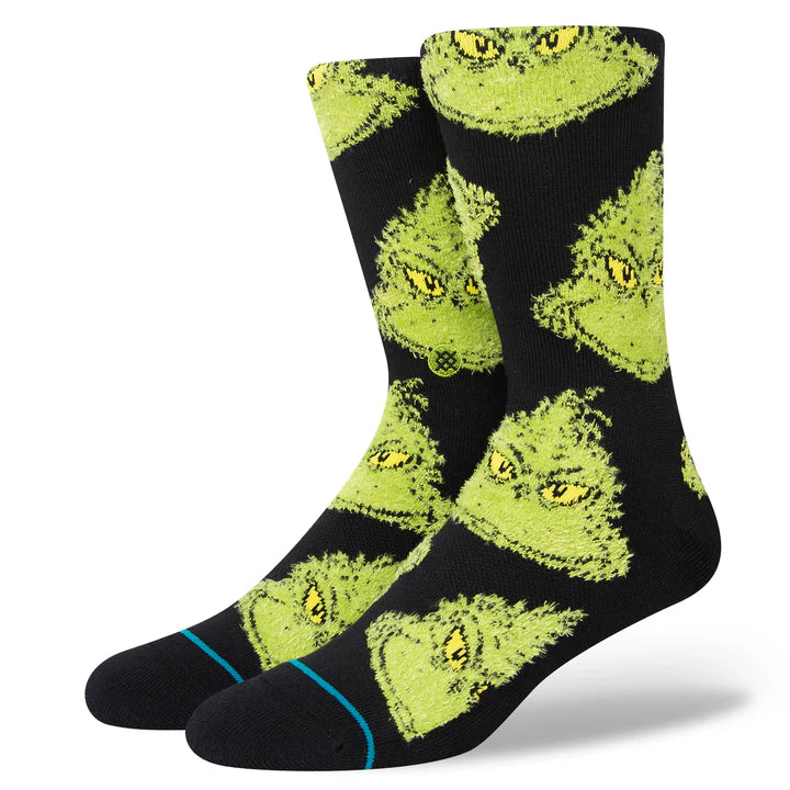STANCE - Mean One Fuzzy Crew Socks