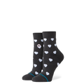 STANCE - Women's Hearts Lowrider Socks - Charcoal