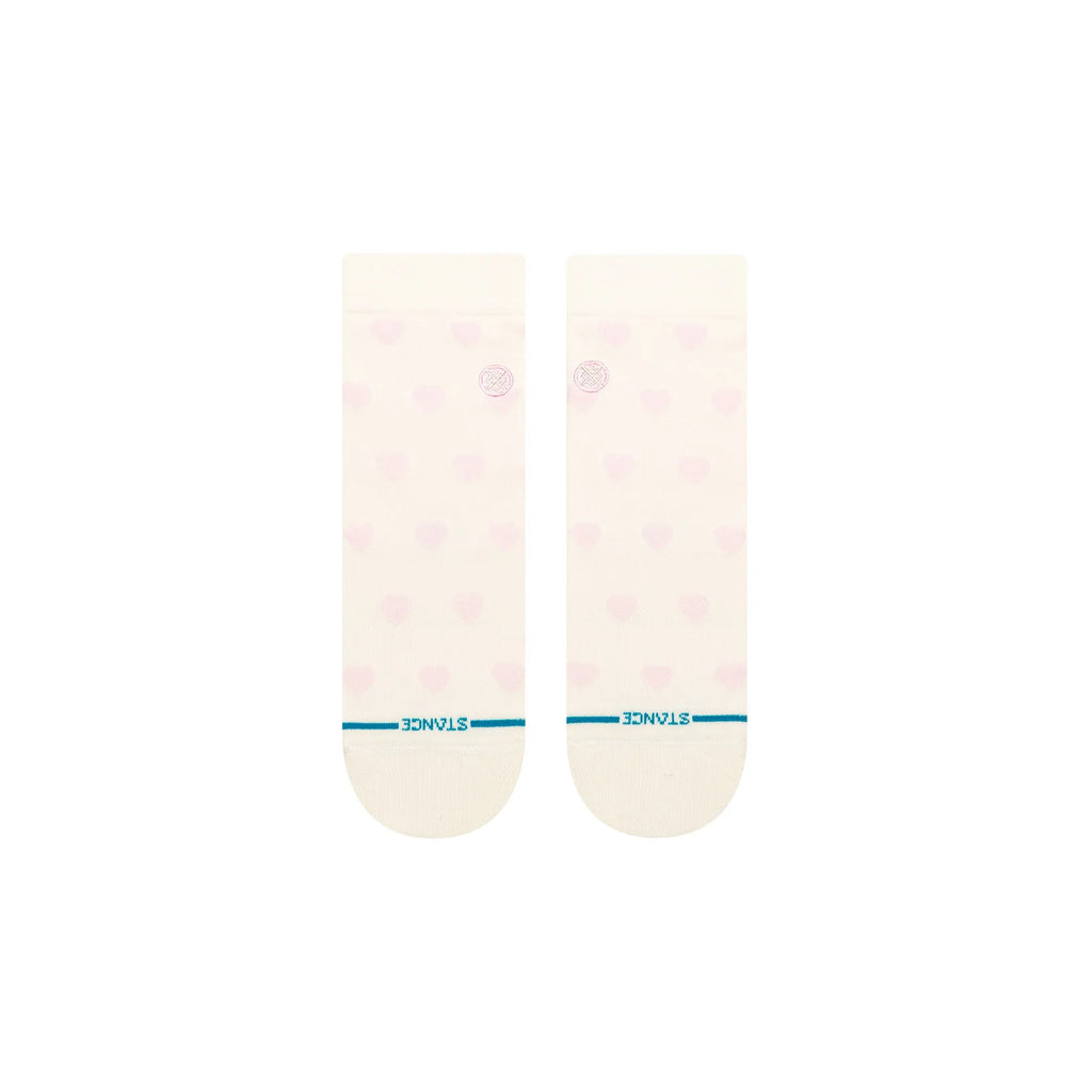 STANCE - Women's Hearts Lowrider Socks - Ivory