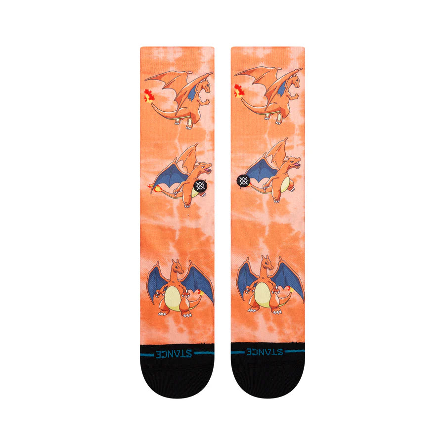 STANCE X Pokemon - Charizard Crew Socks