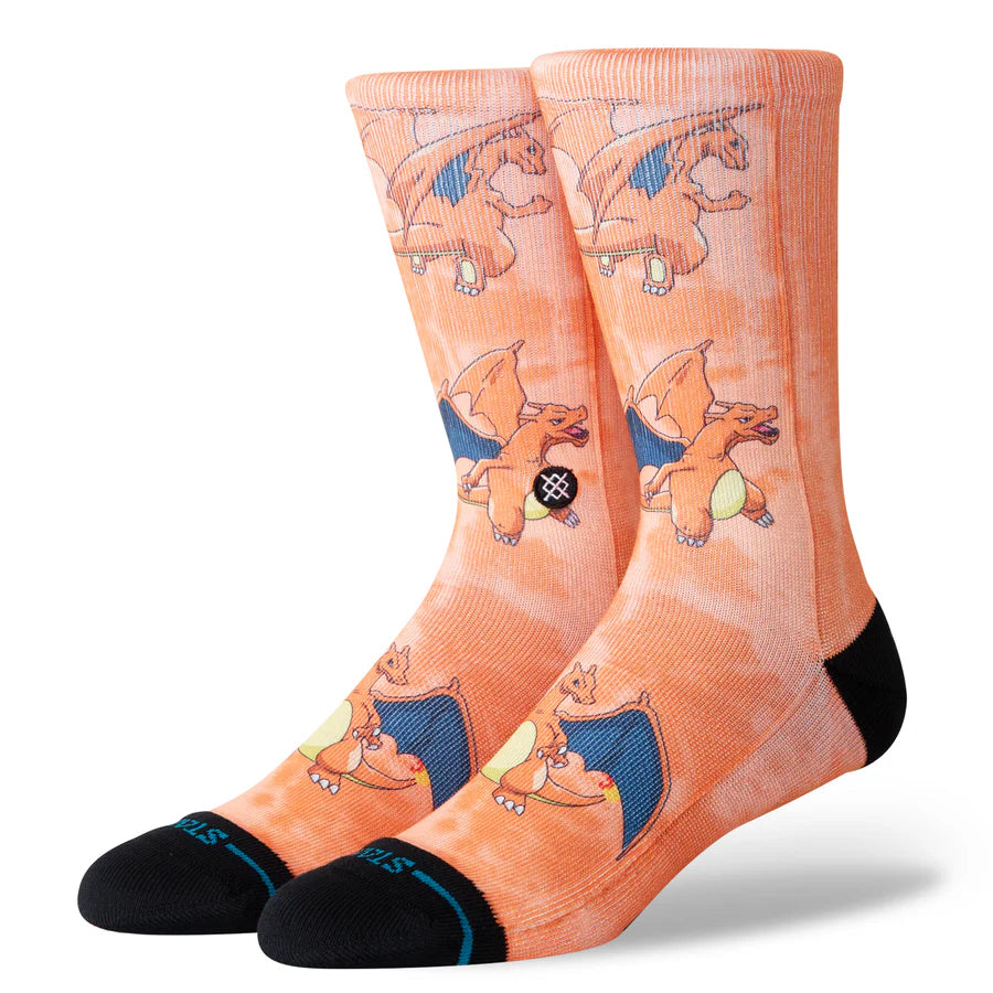 STANCE X Pokemon - Charizard Crew Socks
