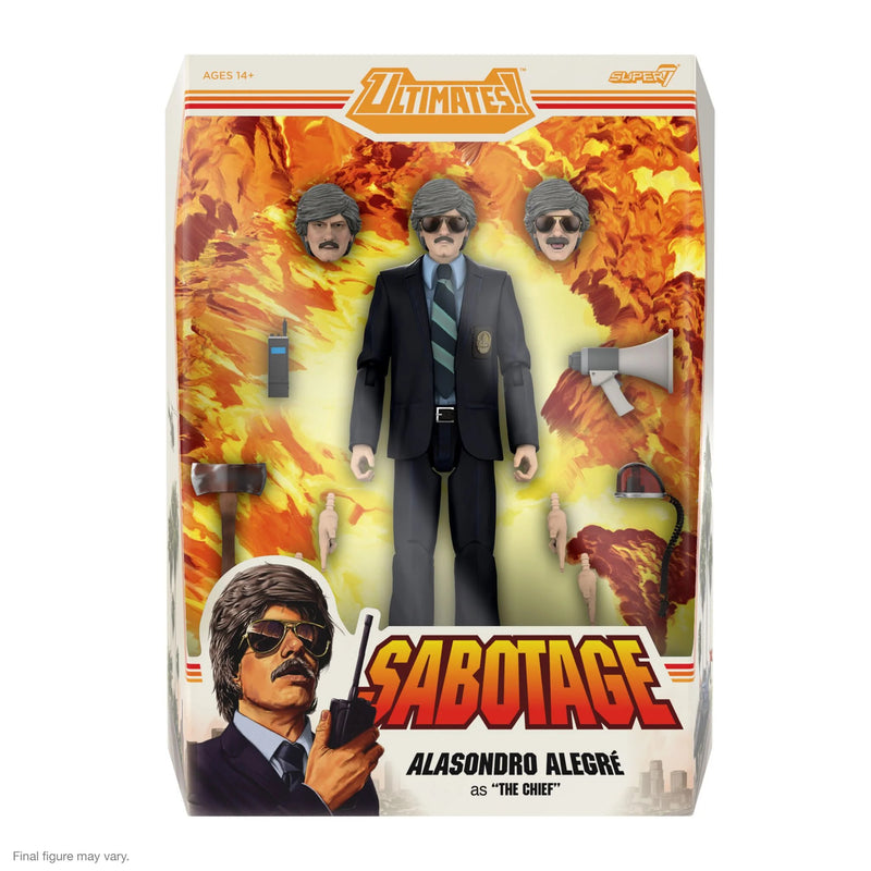 SUPER7 - Alasondro Alegre as The Chief Ultimates! Action Figure