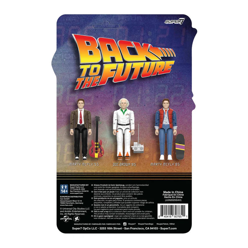 SUPER7 - Back To The Future Marty McFly 1955 ReAction Figure