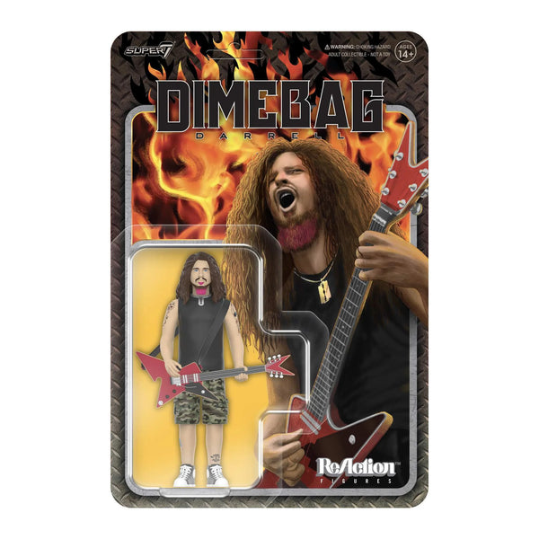 SUPER7 - Dimebag Darrell ReAction Figure