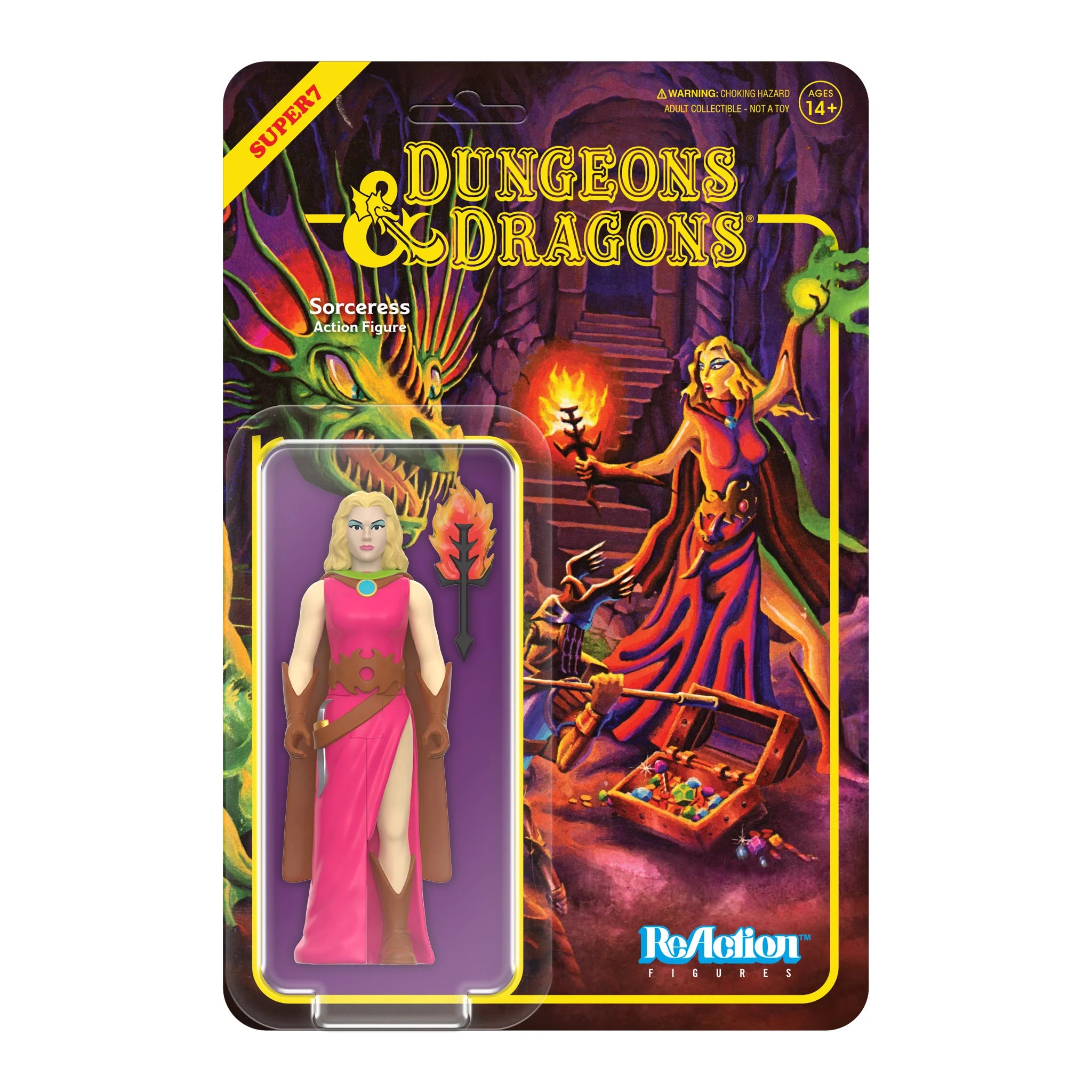 SUPER7 - Dungeons & Dragons ReAction Figures - Sorceress