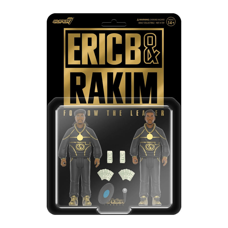 SUPER7 - Eric B. & Rakim ReAction Figures - Paid In Full 2-Pack (Wave 2)