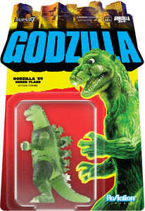 SUPER7 - Godzilla Toho ReAction Figure - Godzilla '54 Green Flare