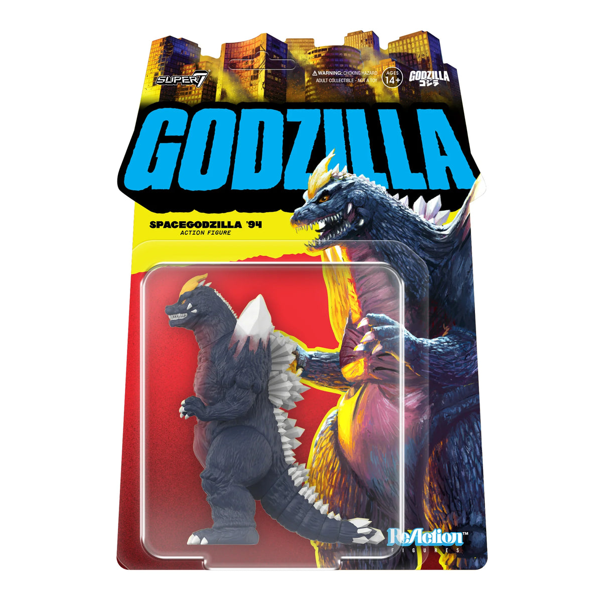 SUPER7 - Godzilla Toho ReAction Figure - Spacegodzilla '94