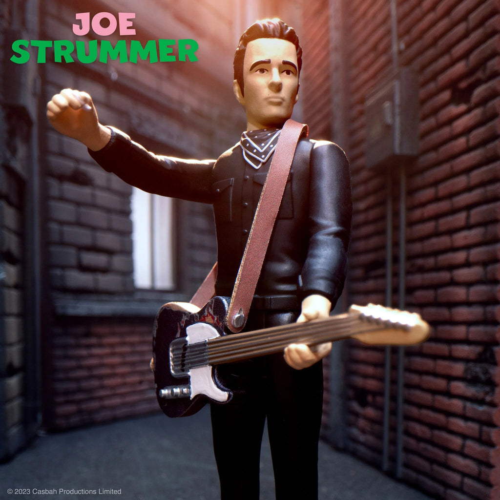 SUPER7 - Joe Strummer ReAction Figure Joe Strummer (London Calling)