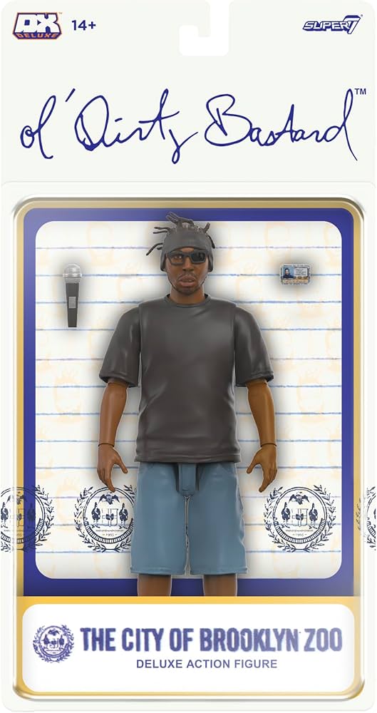 SUPER7 - Ol' Dirty Bastard Deluxe Action Figure ODB
