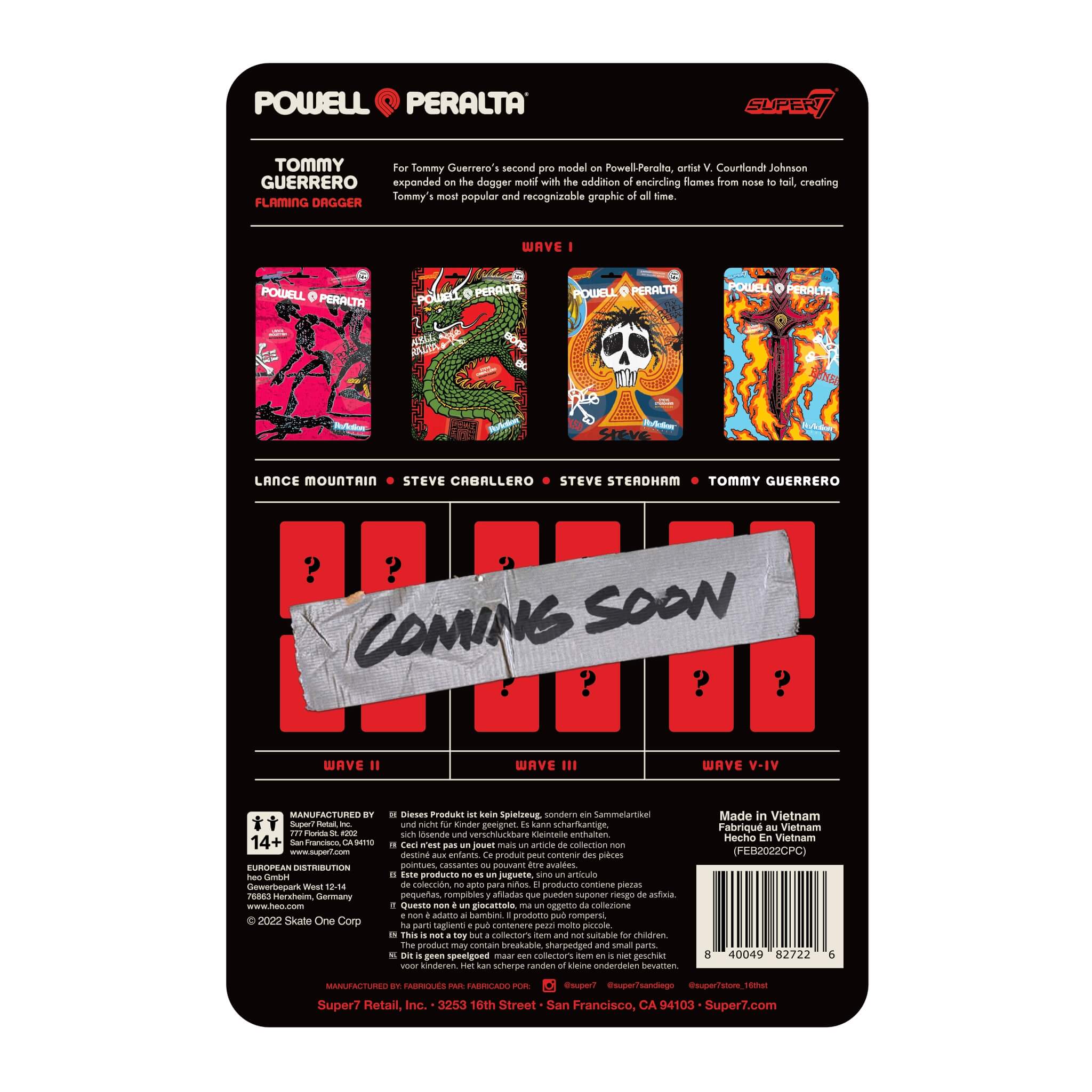 SUPER7 - Powell & Peralta ReAction Figure Wave 1 - Tommy Guerrero