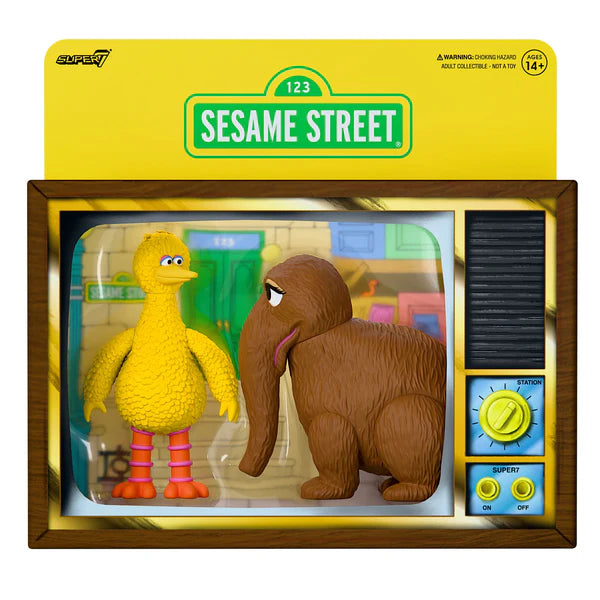 SUPER7 - Sesame Street - Big Bird and Snuffleupagus