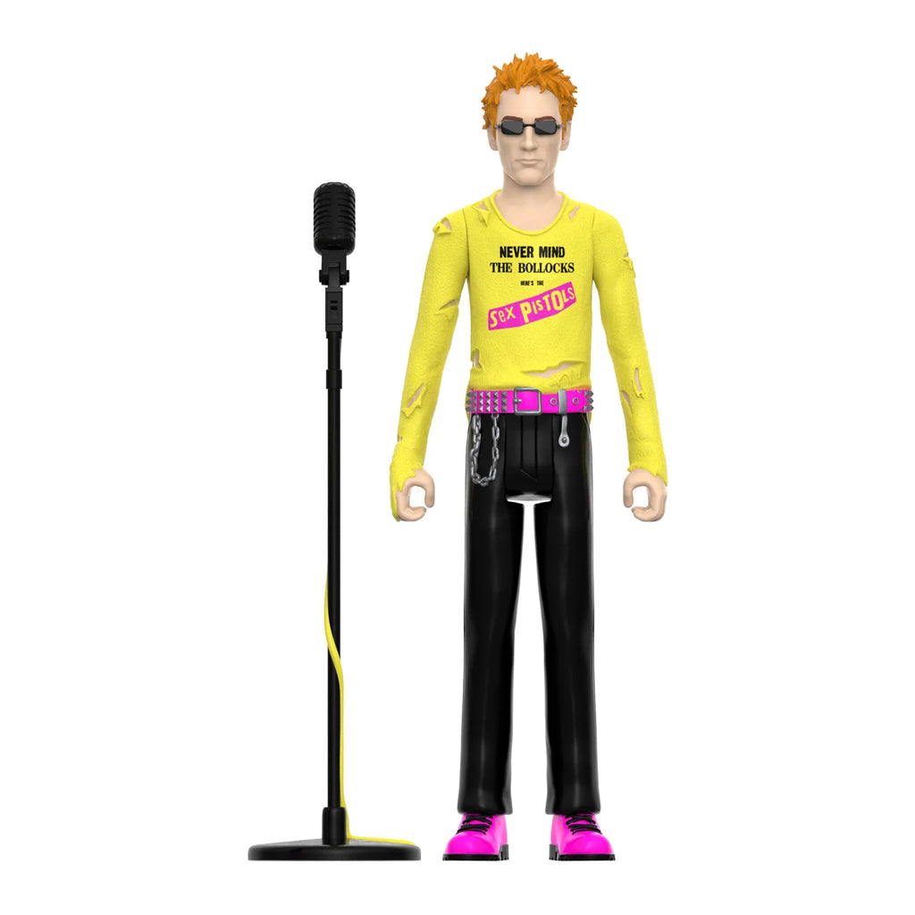 SUPER7 - Sex Pistols Reaction Figure - Johnny Rotten (Never Mind The Bollocks)