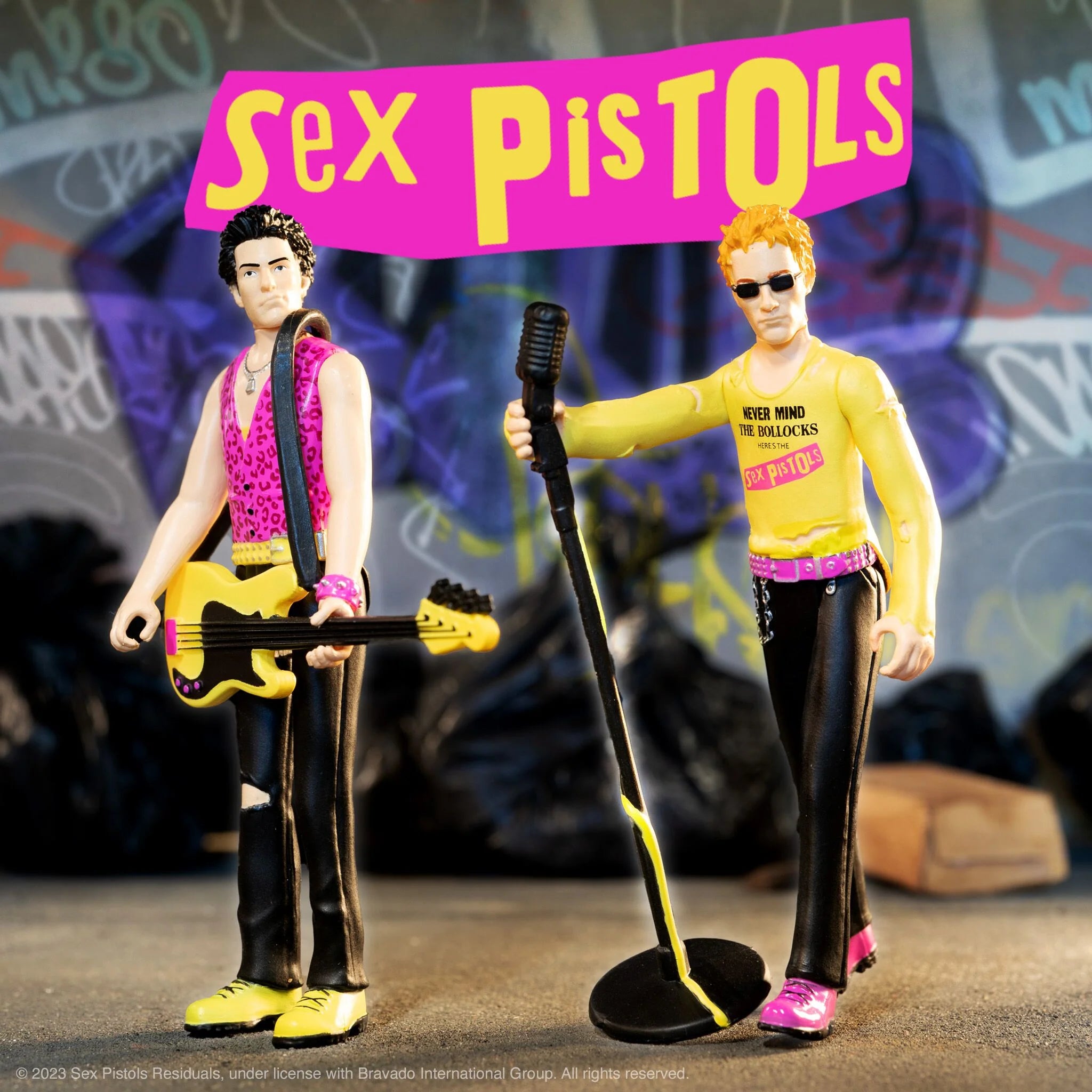 SUPER7 - Sex Pistols Reaction Figure - Sid Vicious (Never Mind The Bollocks)