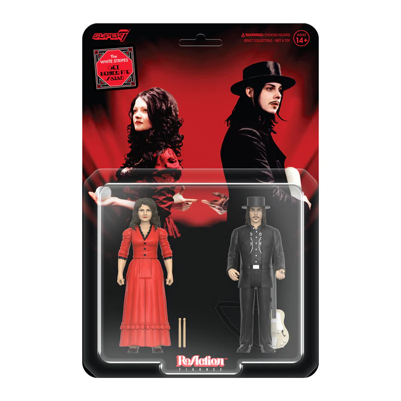 SUPER7 - The White Stripes 2-Pack (Get Behind Me Satan)