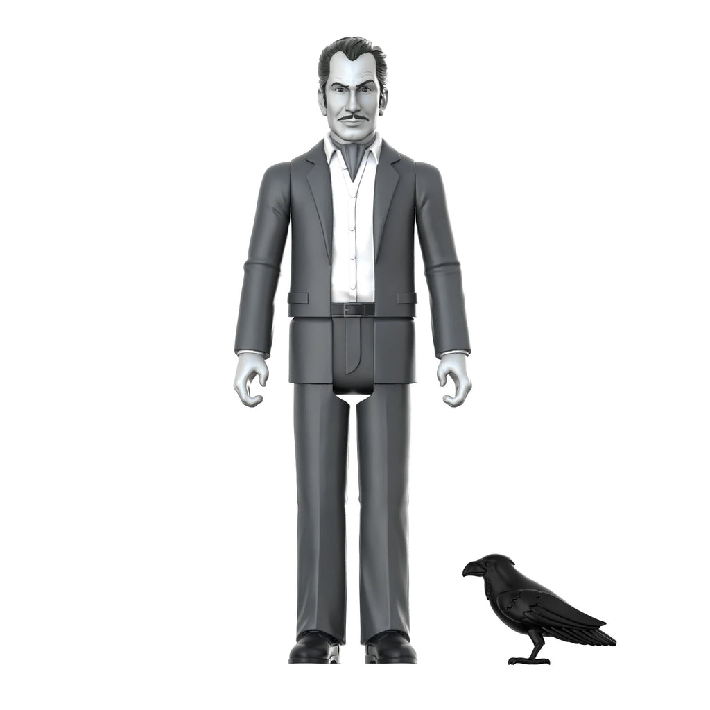 SUPER7 - Vincent Price ReAction Figure Vincent Price (Grayscale)