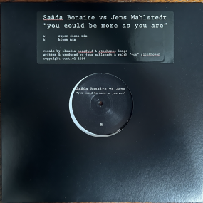 Saada Bonaire vs. Jens Mahlstedt - You Could Be More As You Are (Versions) (12") (New Vinyl)